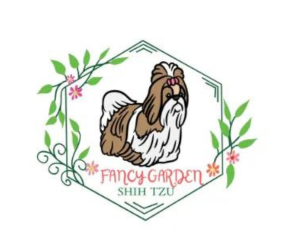 Fancy Garden Shih Tzu Logo: A charming and elegant logo representing Fancy Garden Shih Tzu, showcasing the grace and beauty of Shih Tzu breed.